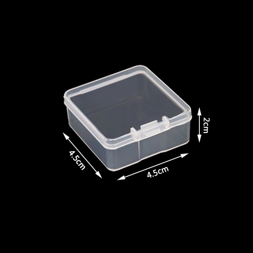 Прозрачная бриллиантовая вместительная и большая коробочка для хранения для маникюра, аксессуары, DIY