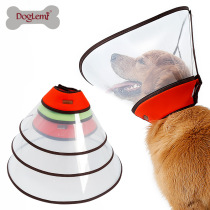 Oversize Elizabeth Circle Large Dog Deepens Anti-lick Anti-biting Dog Hood Golden Hair Alaska Pet Supplies