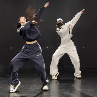 美式时尚炸街运动服套装女春秋宽松显瘦韩版学生卫衣休闲两件套潮