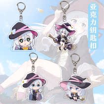 Bag Pendant Secondary Meta cartoon Perimeter Cute Acrylic Key Buttoned bag Hanging Accessories Student Irina Presents