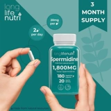 US Direct Mail Longlifenutripermidine Capsules Экстракция зародышевых зародышей 180
