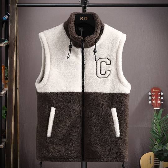 Autumn and Winter Vest for Boys, Fleece Sleeveless Polar Fleece Vest, Outdoor Sports Fleece Jacket, Vest, Waistcoat, Jacket for Men