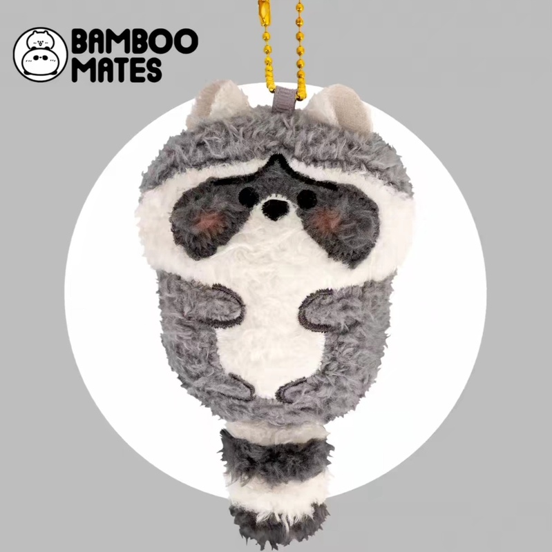Bamboomates Little Sichuan Golden Monkey Sea Otter Fleece Raccoon Fleece Snow Leopard Fleece Polar Bear Fleece
