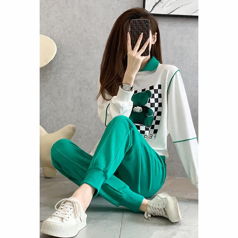 XHGE elegant and intellectual elegance delicate and no shortage of sky - body clean and age - reduction sports suit