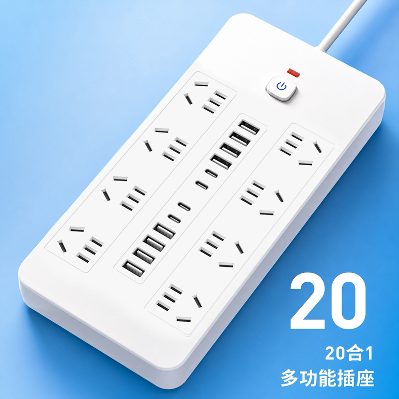 Gongwang Multi-Port USB Charging Socket Multi-Port Type-C Power Strip Converter Extension Board Office Power Strip Computer Gongwang Multi-Port USB Charging Socket Multi-Port Type-C Power Strip Converter Extension Board Office Power Strip Computer