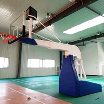 Professional competition adult outdoor mobile outdoor electric hydraulic lifting basketball frame new luxury indoor standard