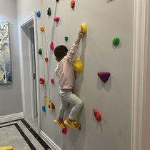 Climbing wall childrens room baby family indoor kindergarten climbing frame combination physical training equipment climbing wall