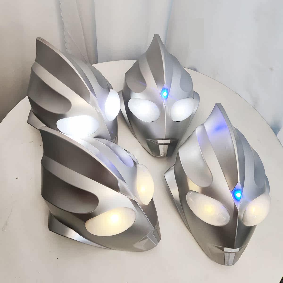 Ultraman headgear mask adult children non-toxic luminous diga helmet cos clothing net red vibrato with the same mask