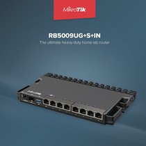 Mikrotik RB5009UG S IN 10G 9-портовый интеллектуальный проводной маршрутизатор корпоративного класса