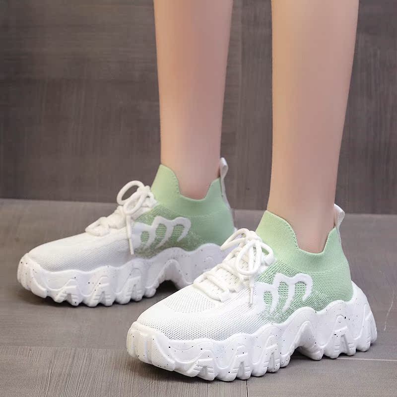 Li Big Da kicked the special shoes female spring autumn daddy shoes 2022 new tide fly wear wear and wear