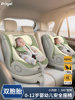 Twin Safety Seat for Infants Aged 0 to 12 Years Old, Infants and Young Kidsren, Car-Mounted, Intelligent Ventilation