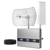 High-power mobile phone signal amplification and enhancement receiver mountainous area three-network mobile Unicom telecom call 4g5g Internet access