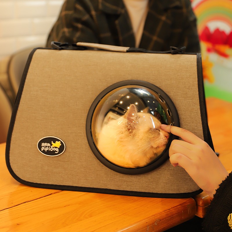 Cat Bag Outside Portable Pet Kitty Outout Bags Portable Cat Bags Large Capacity of Shoulder Bag Dogs Cage Space Capsule