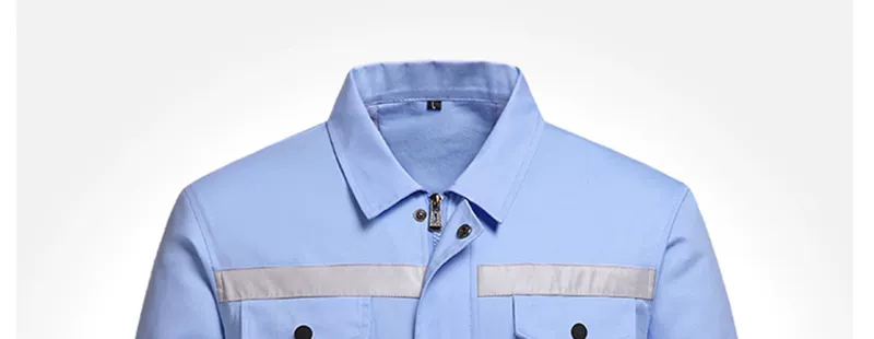 ao bao ho lao dong Quần áo điều hòa cotton nguyên chất, quần áo quạt mùa hè nam nữ, quần yếm làm mát, quần áo đơn dài tay ngắn chống bỏng thợ hàn quần áo bảo hộ lao động quần áo bảo hộ lao dộng