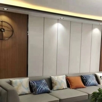 Environmentally friendly bamboo wood fiber wall top plate self-installed stone plastic wall integration wall decoration decoration