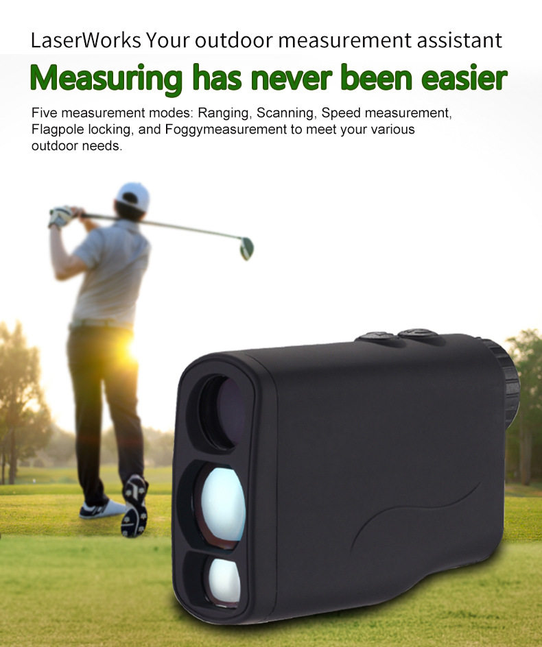 Дальномер 精明鼠lw1200spi高尔夫测距仪激光望远镜手持距离测量电子尺室外
