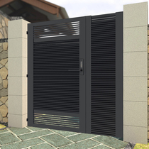 B&B villa door opposite door open wrought iron courtyard door country garden fence door child mother door shutter door