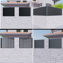 Zinc steel fence fence wrought iron fence anti-theft anti-climbing outdoor fence fence guardrail community outdoor balcony villa