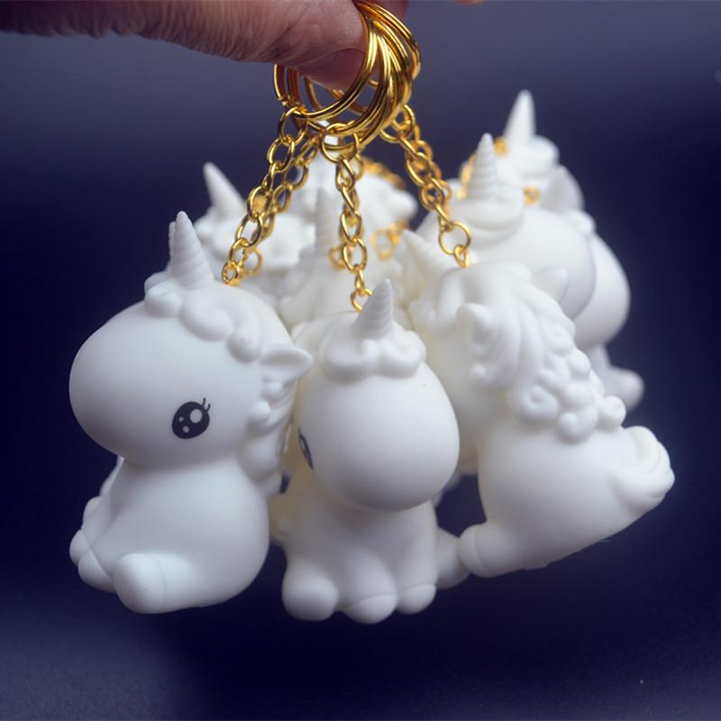 European and American Korean-Style Trendy Unicorn Keychain Bag Pendant, Cute and Adorable Unicorn Plush Toy European and American Korean-Style Trendy Unicorn Keychain Bag Pendant, Cute and Adorable Unicorn Plush Toy