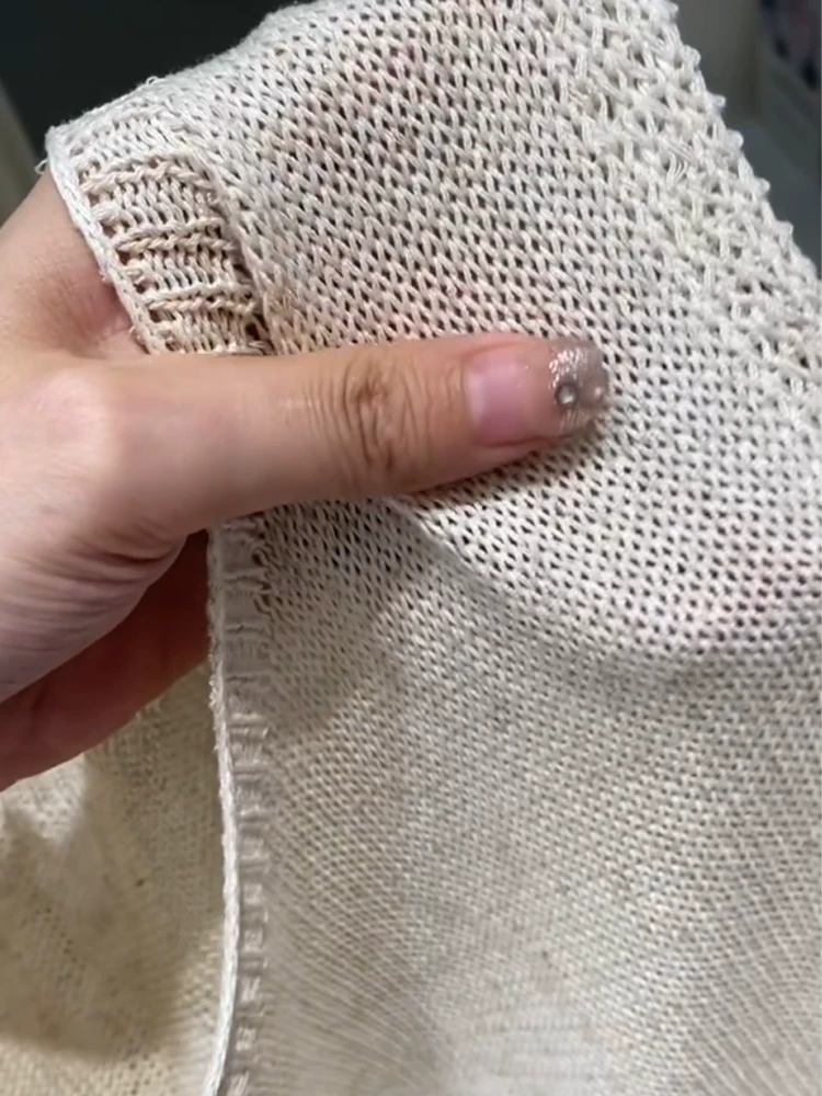 Knitted vest, silk tank top sleevless, lifting effect