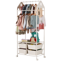 Детская одежда напольная мобильная одежда аттрас одежды hanger милый дом в форме дома висяная одежда висячего шланга детская комната