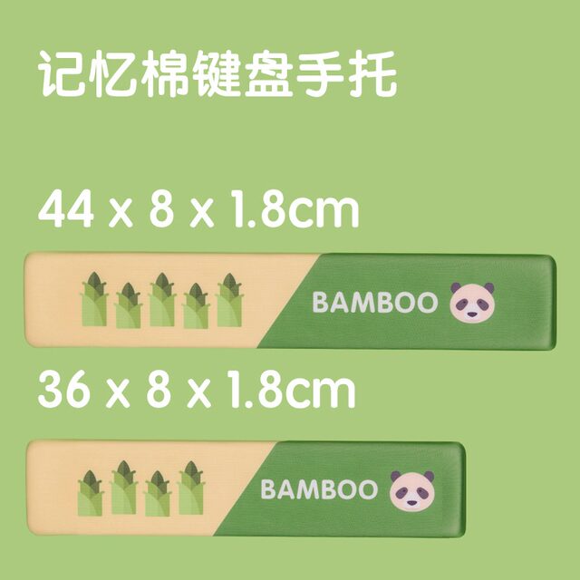 Cartoon Panda Wrist Rest Hand Support Wrist Pad for Girls Wrist Support for Men Memory Foam Mouse Pad Wrist Protection Comfortable