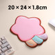 Star Silicone Computer Wrist Mouse Pad Memory Foam Keyboard Hand Rest Office Wrist Rest Mouse Pad Cute Hand Pillow