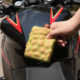 Motorcycle Fuel Tank Durian Cute Memory Foam Filled Elastic ins Rider Crotch Protection Anti-Race Protective Gear