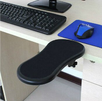 Computer Wrist Rest Mouse Pad Arm Support Elbow Rest Rotating Extension Board Desktop Flush Extension Stand