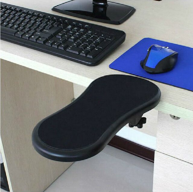 Computer Wrist Rest Mouse Pad Arm Support Elbow Rest Rotating Extension Board Desktop Flush Extension Stand