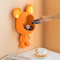 Entrance door Entrance Wall Decoration Wall-mounted Shelve Bedroom Room Wall Key Containing Pendulum Piece Headboard Background