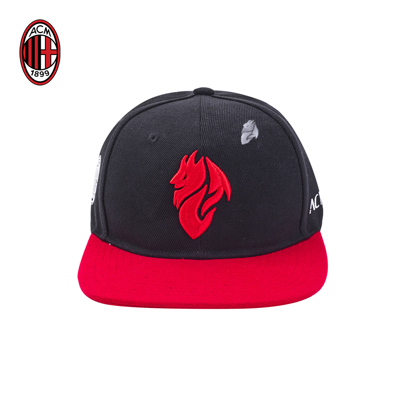 AC Milan Devil Embroidered Baseball Cap AC Milan Football Club Official Product