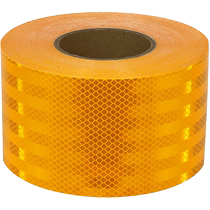 National standard four categories of super reflective stickers yellow night anti-collision warning reflective strips white traffic reflective film