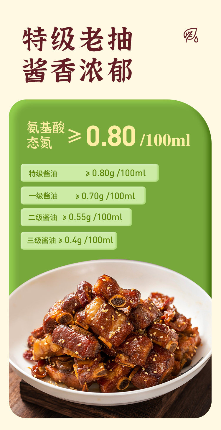 安享好物 安享S级老抽-食圣有机老抽 国标 