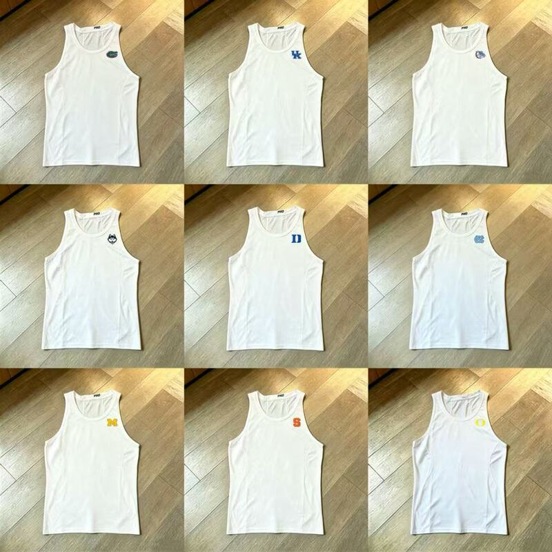 Ncaa American Narrow-Shoulder Basketball Fitness Training Sleeveless Player Version Extended Length Elastic Tight-Fitting Base Vest Pro