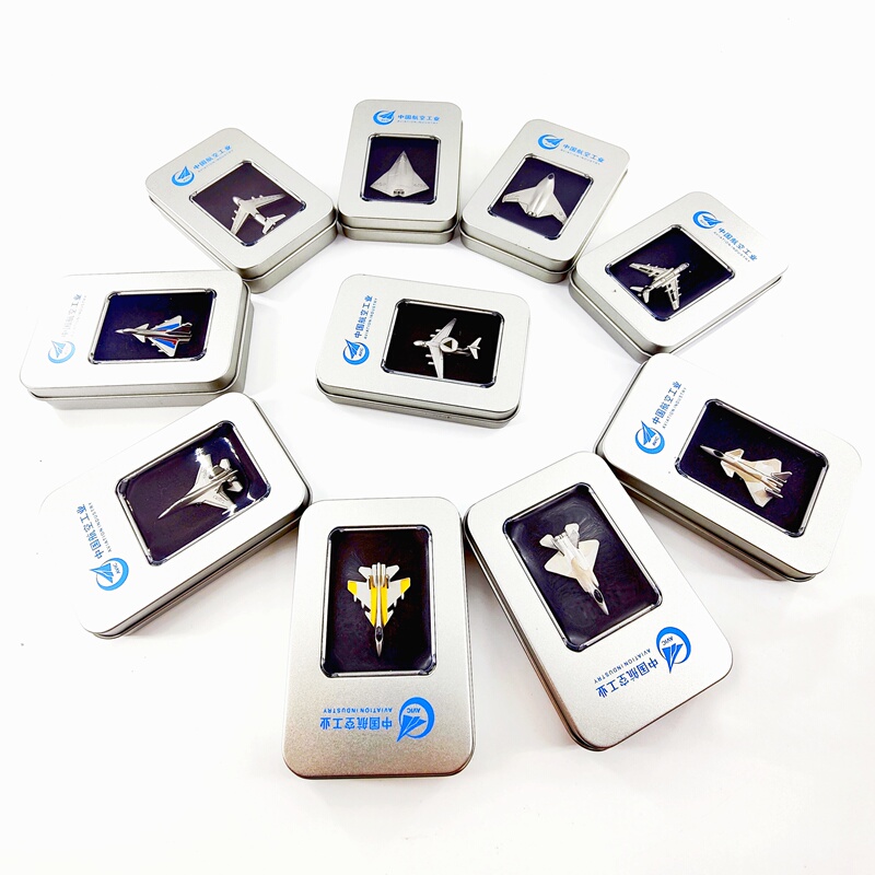 China Aviation J-35 Aircraft 3D Badge J-36 Y-20 Air Force Emblem Brooch Zhuhai Air Show Souvenir China Aviation J-35 Aircraft 3D Badge J-36 Y-20 Air Force Emblem Brooch Zhuhai Air Show Souvenir