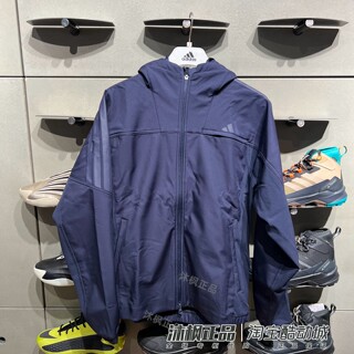 正品阿迪达斯外套男连帽加绒保暖防风运动休闲夹克 KA1306 KG5179