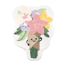 (Self-operated) New product machine washable super soft carpet girls bedroom bedside carpet living room childrens room carpet