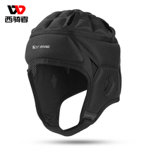 West rider outdoor sports safety headgear anti-fall anti-collision cap downhill riding cap football goalkeeper helmet cap