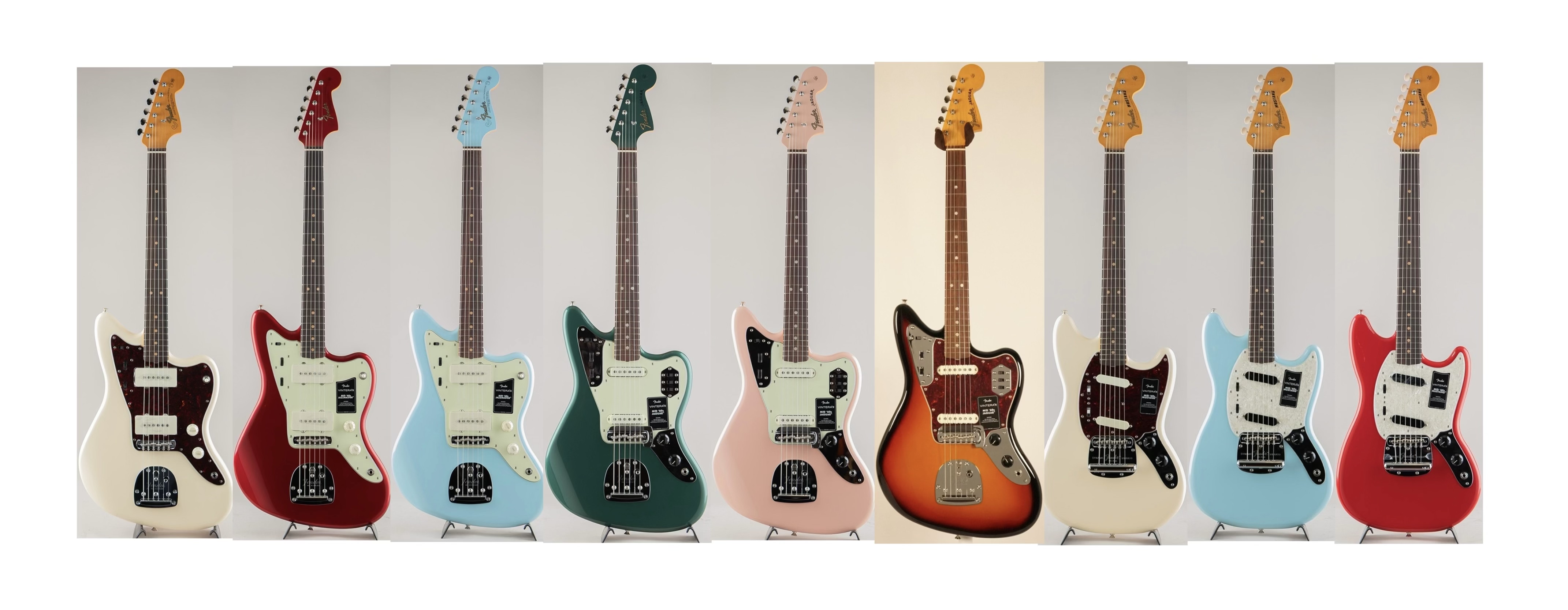 Fender Vintera III Электрогитара третьего поколения Jaguar/Jazzmaster середины 60-х годов