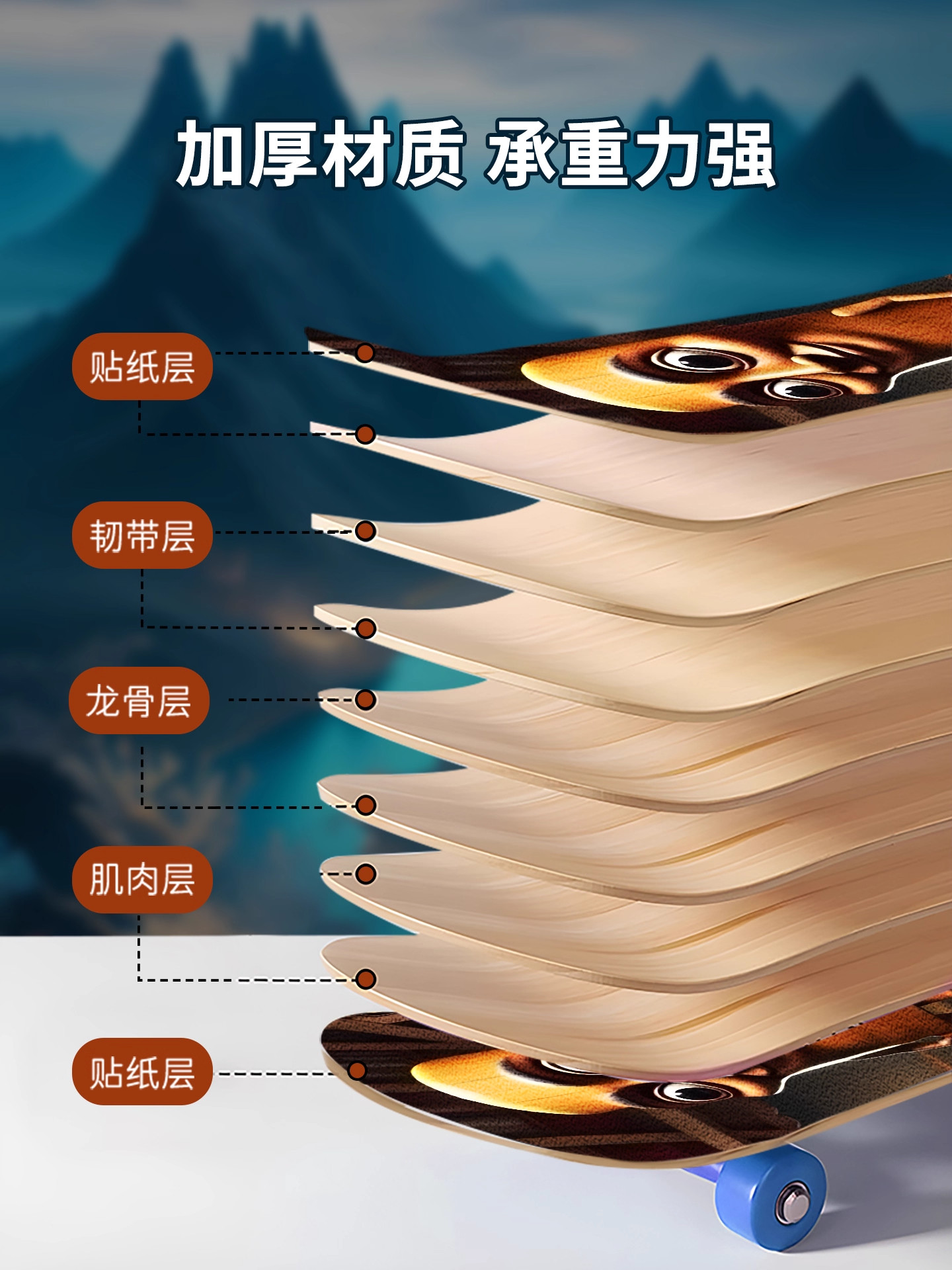 Foreign Mountain and Sea Classic Children's Scooter for Boys Aged 6 to 12, Specially Designed for Elementary School Students, Toy for Boys Aged 8, Beginner for Boys Aged 15