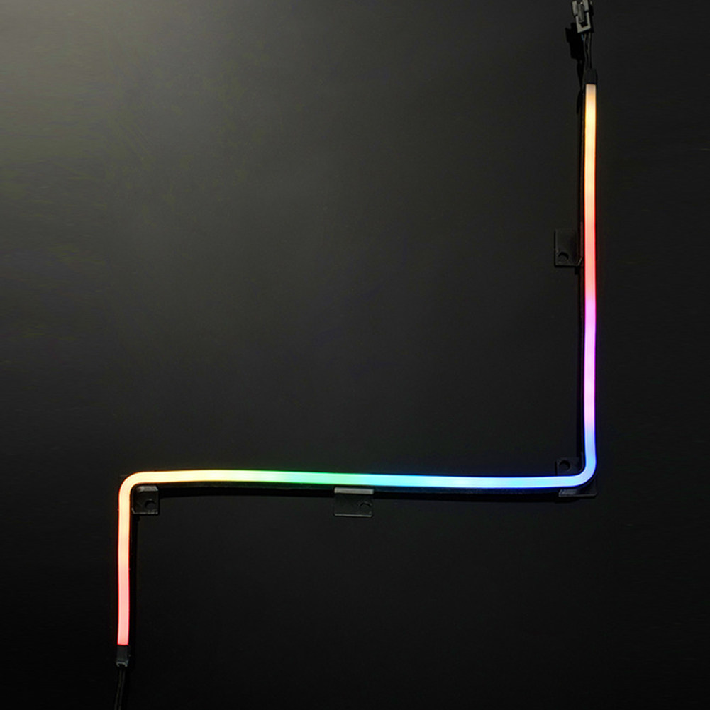 550MM FLEXIBLE MOUNTING ADDRESSABLE DIGITAL RGB COMPUTER CAS