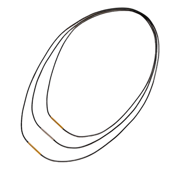 Tinggu leather rope necklace lanyard wax leather rope waterproof