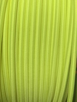 Super Shiny Fluorescent Yellow 4mm Rubber Band