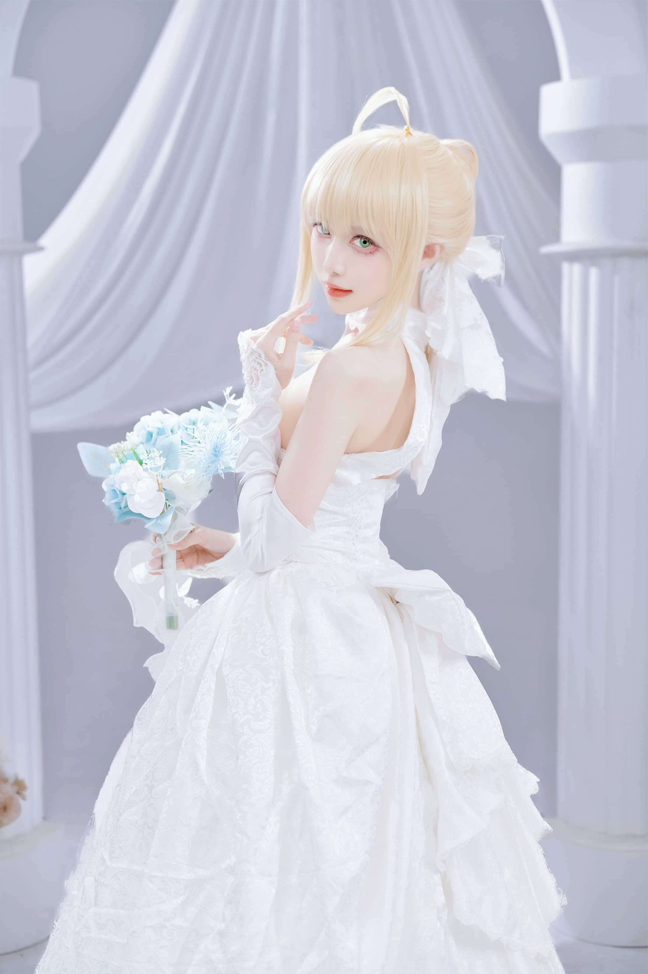 Shika小鹿鹿 FGO Saber花嫁