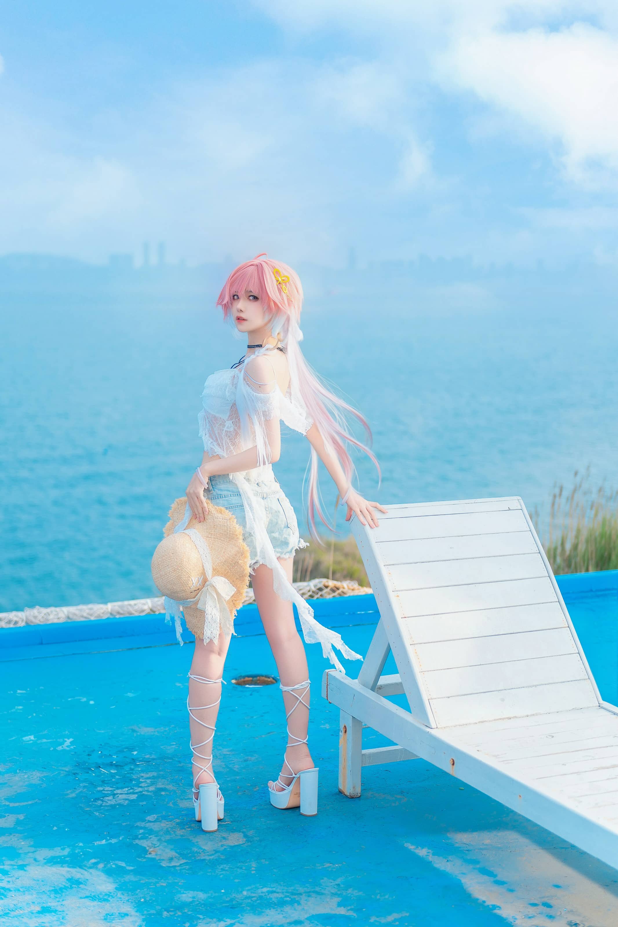 Shika小鹿鹿 鸣潮 长离 海