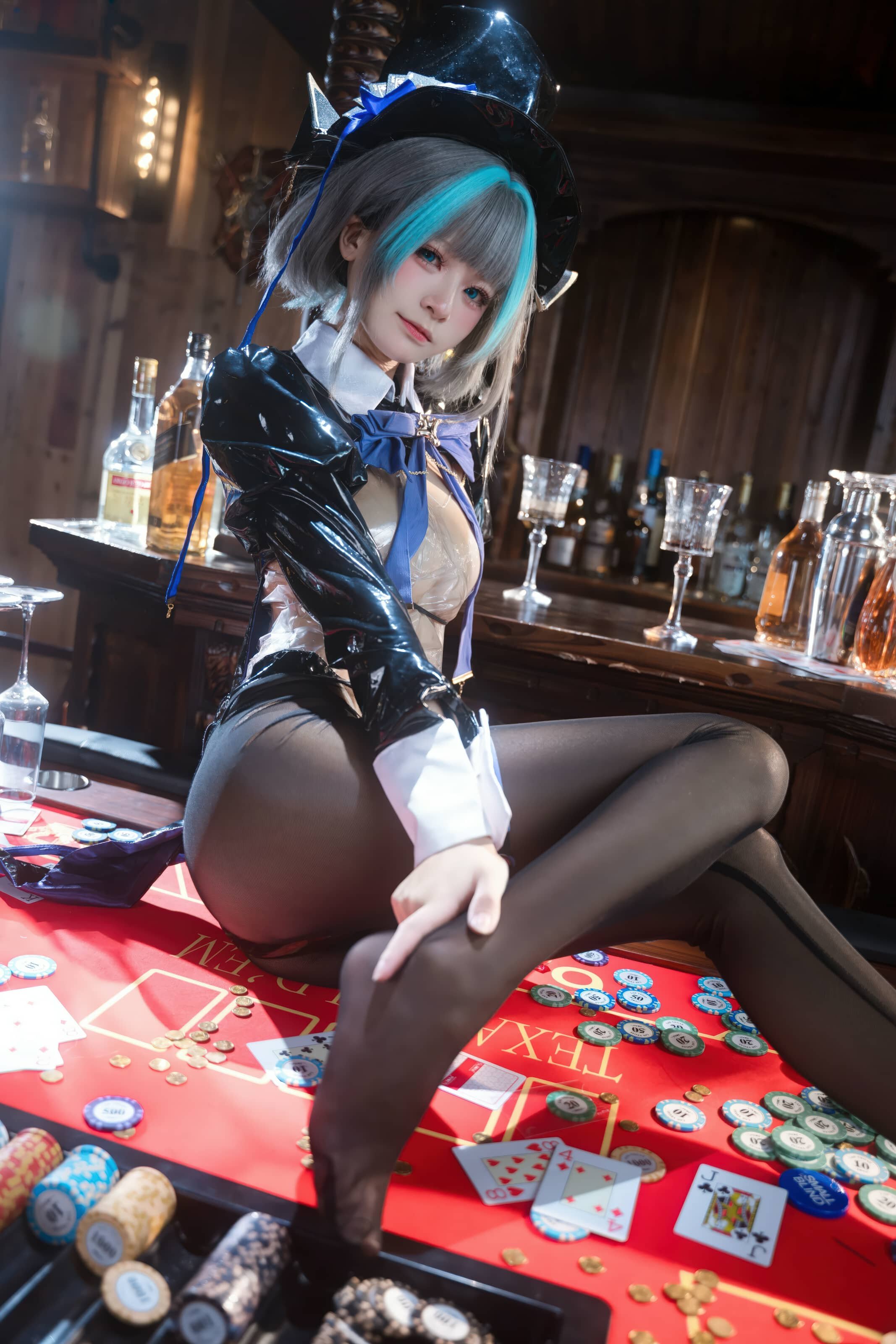 九柒喵 柴郡兔女郎