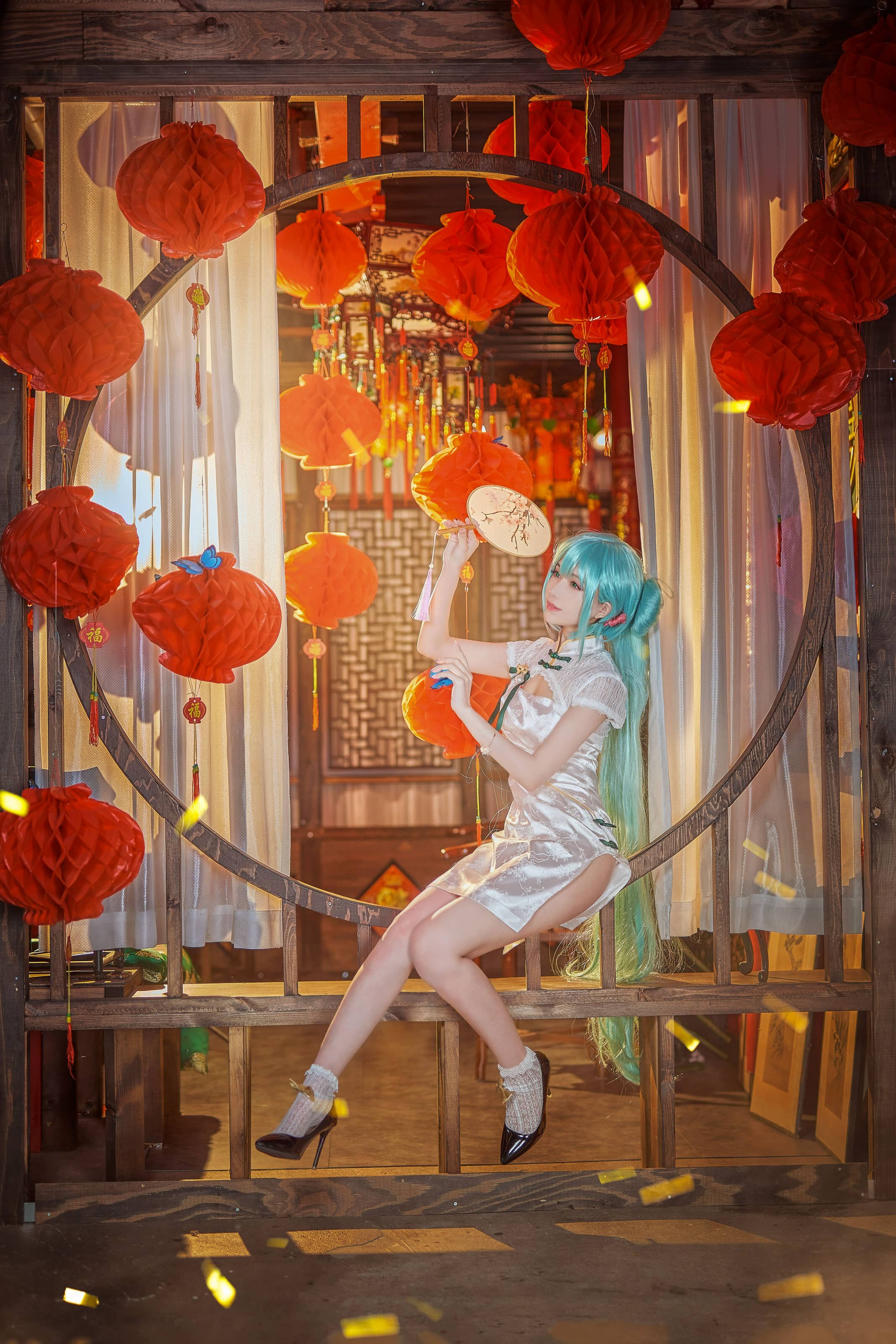 Shika小鹿鹿 初音 韶华旗袍