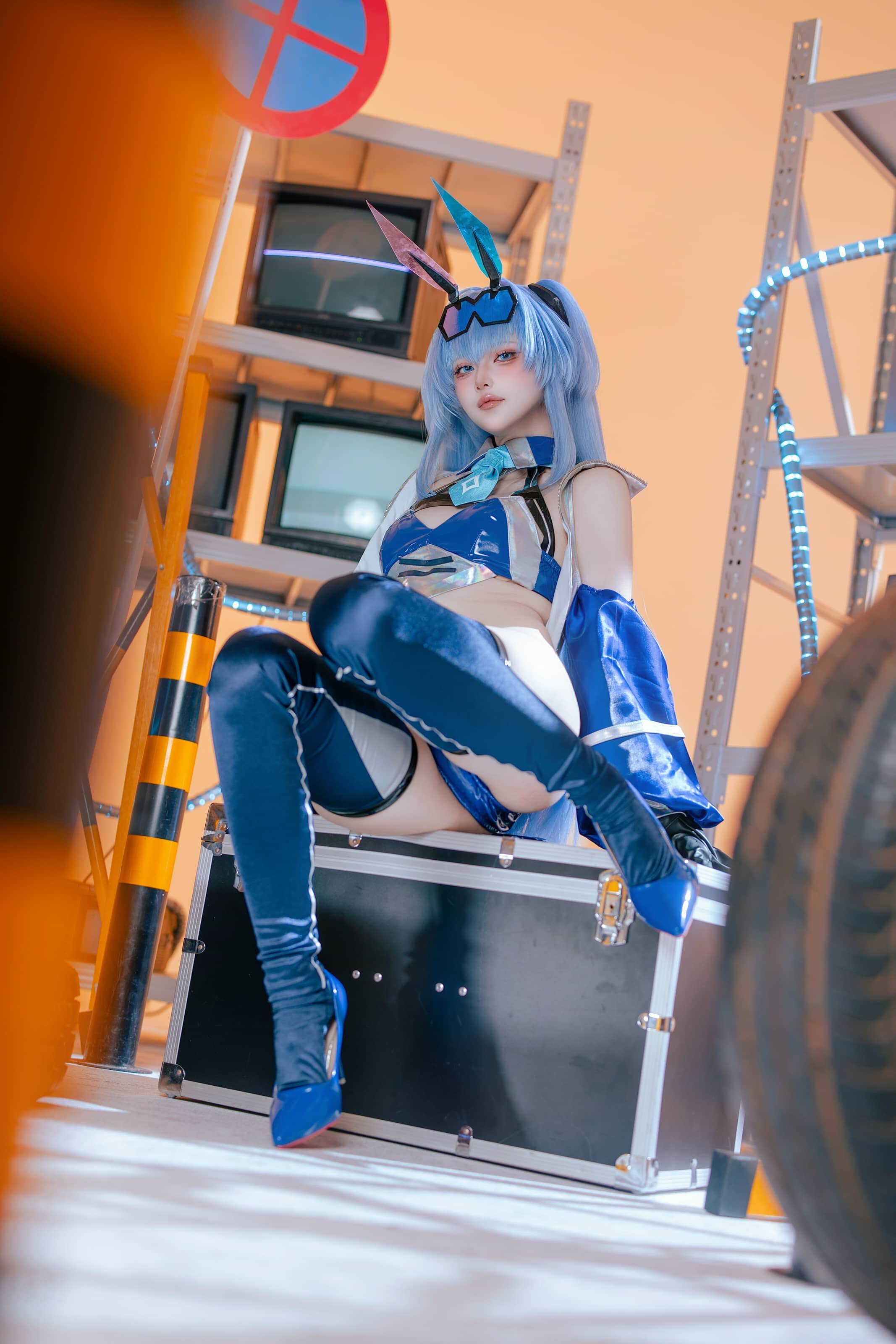 屿鱼Yukako 碧蓝航线 花园赛车服