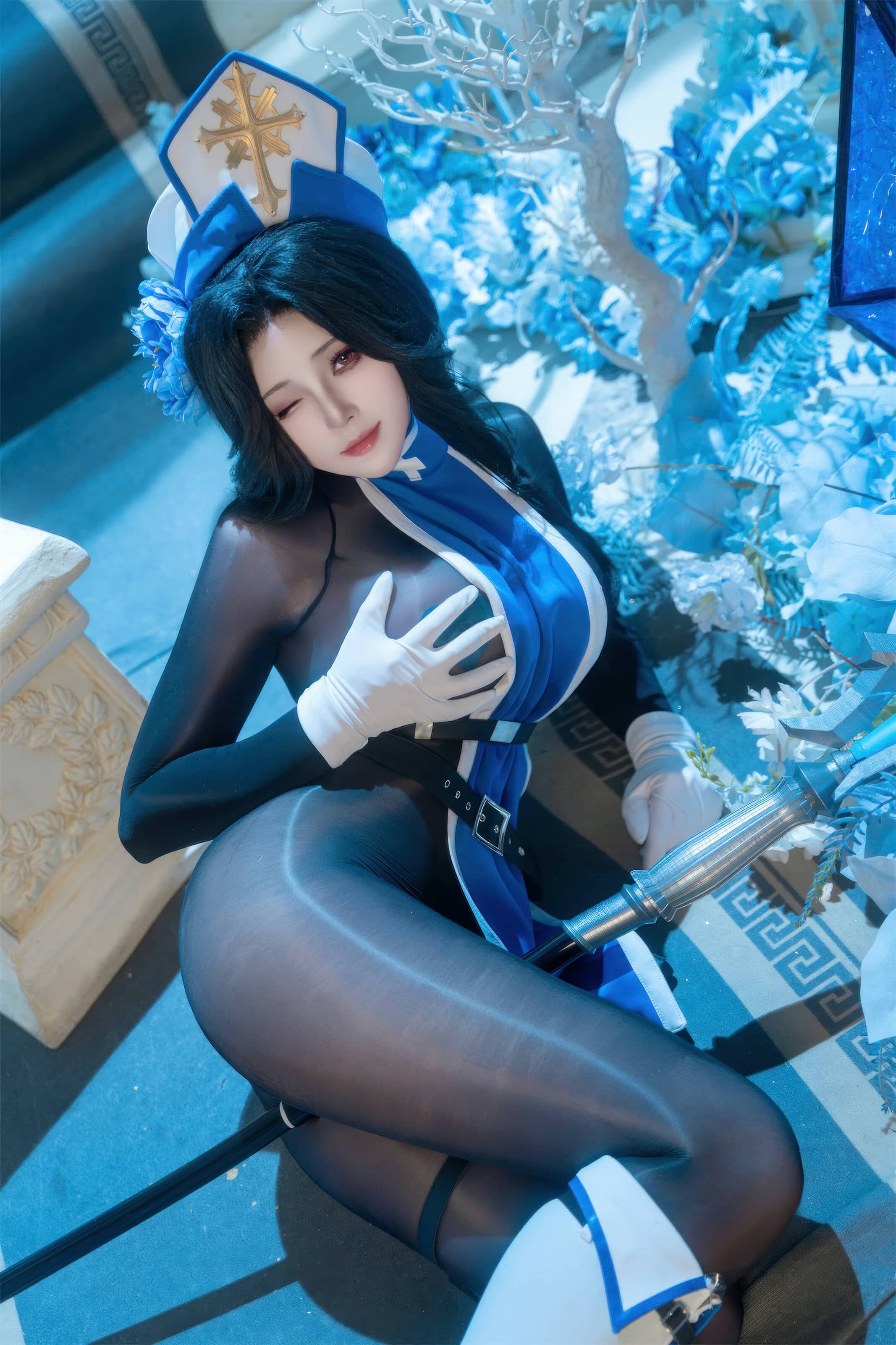 Natsuko_夏夏子 Nikke胜利女神 梅登·冰玫瑰